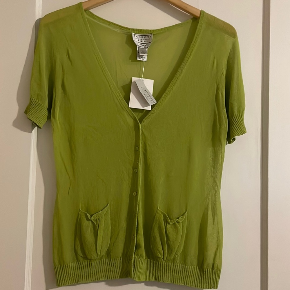 Talbots sweater cardigan